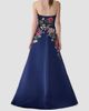 Carolina Herrera Women's Sequined Silk Strapless A-Line Gown - 3