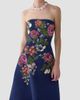 Carolina Herrera Women's Sequined Silk Strapless A-Line Gown - 4