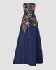 Carolina Herrera Women's Sequined Silk Strapless A-Line Gown - 5