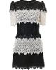 Carolina Herrera Women's Striped Lace A-Line Minidress - 5