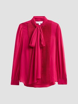 Carolina Herrera Women's Tieneck Silk Blouse