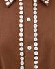Carolina K Carolina K Amaia Dress Chocolate Brown - 6