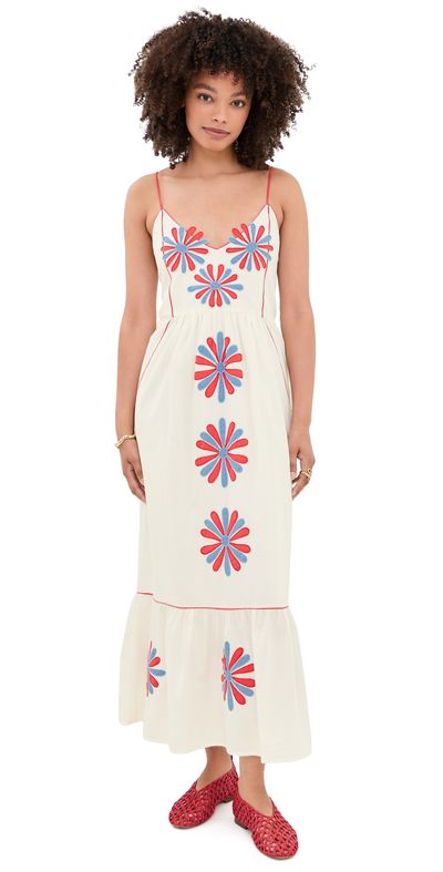 Carolina K Carmen Dress Gardenia