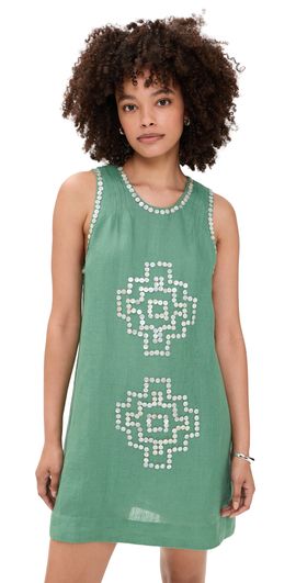 Carolina K Carolina K Eva Dress Green Leaf