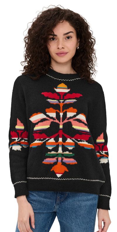 Carolina K Carolina K Folkore Alpaca Sweater Black