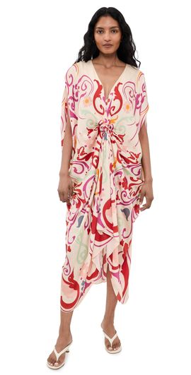 Carolina K Carolina K Knot Caftan Fileteado