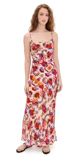 Carolina K Carolina K Slip Dress Paisley Floral
