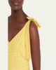 Caroline Constas Arianna Tie-Shoulder Tiered Poplin Maxi Dress - 5