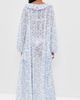 CAROLINE CONSTAS CAROLINE CONSTAS Cosima Cover Up Dress Blue White - 3