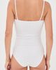 CAROLINE CONSTAS CAROLINE CONSTAS Melody One Piece White Pink Cherub - 3