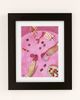 Caroline Ellis Caroline Ellis Art Ladies Game Night 3 Art Print in Black Matte Frame at Urban Outfitters - 1