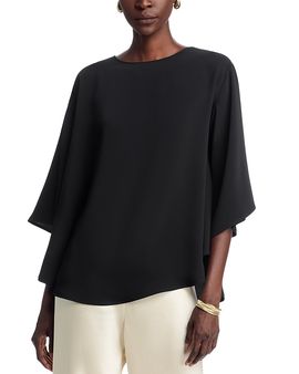 Caroline Rose Caroline Rose Matte Crepe Crescent Top