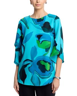 Caroline Rose Caroline Rose Petal Sleeve Top