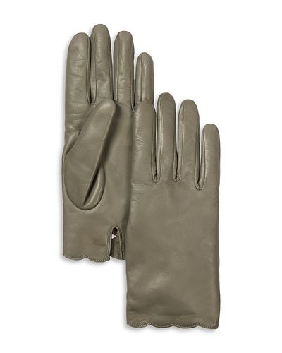 Carolyn Rowan Accessories Carolyn Rowan Accessories Scalloped Nappa Leather Gloves