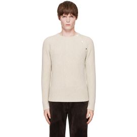 CARRER CARRER Beige Pier Snap Sweater