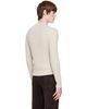 CARRER CARRER Beige Pier Snap Sweater - 3