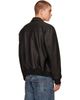 CARRER CARRER Black Coda Leather Jacket - 3