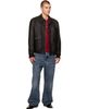CARRER CARRER Black Coda Leather Jacket - 4