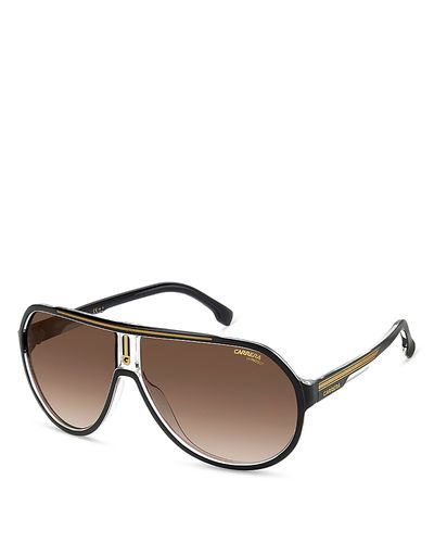 Carrera Carrera Aviator Shield Sunglasses, 64mm