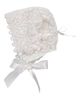 Carriage Boutique Carriage Boutique 4-Piece All Lace Christening Set with Bonnet & Bib - 3