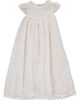 Carriage Boutique Carriage Boutique 4-Piece All Lace Christening Set with Bonnet & Bib - 5