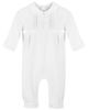 Carriage Boutique Carriage Boutique Cross Embroidered Christening Romper & Newsboy Cap Set - 2