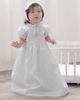 Carriage Boutique Carriage Boutique Embroidered Christening Gown & Bonnet Set - 3