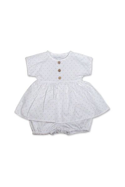 Carriage Boutique Carriage Boutique Floral White Print Dress - Baby 