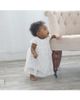 Carriage Boutique Carriage Boutique Lace Christening Gown & Bonnet Set - 4