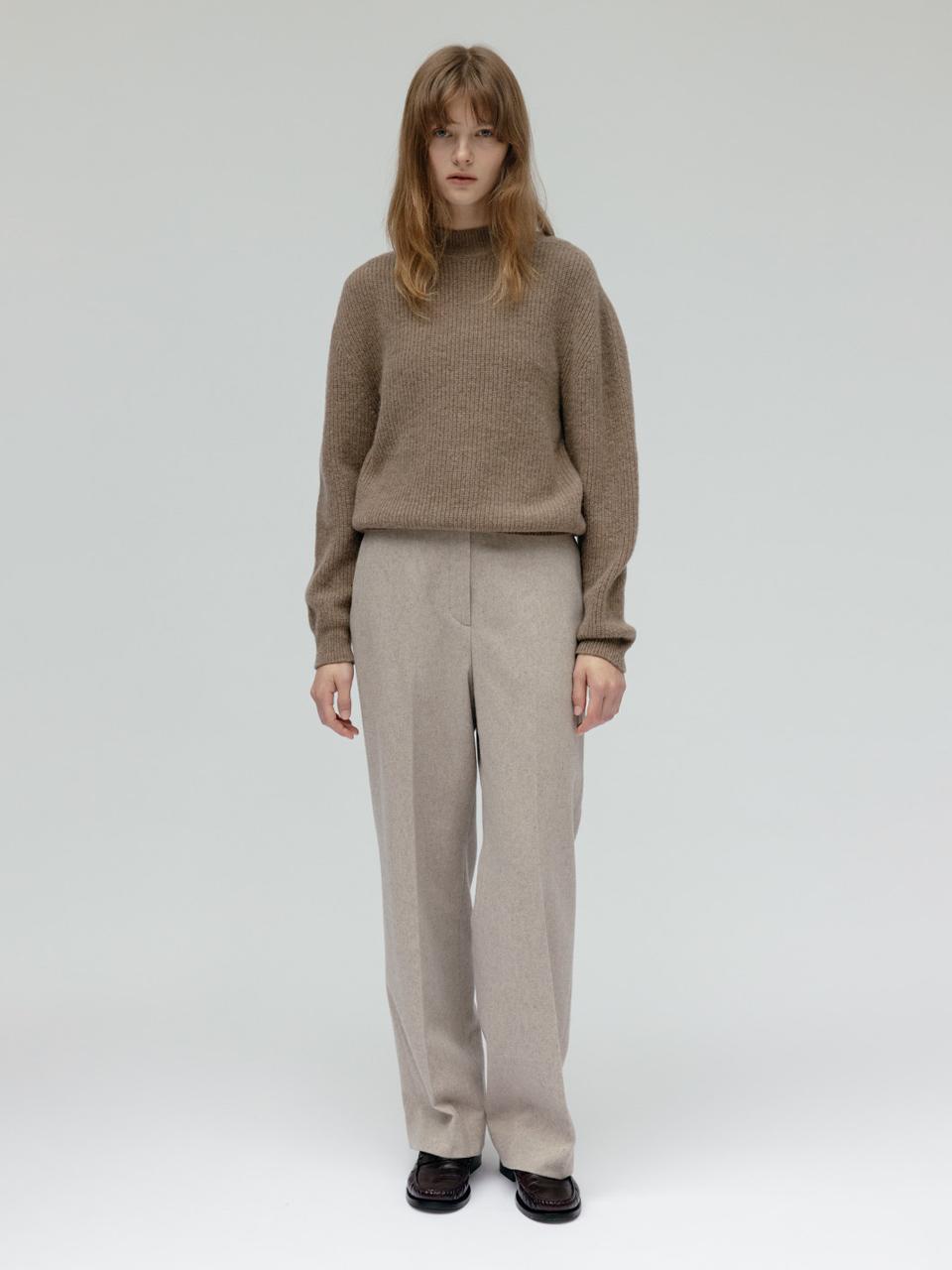 Carriere CLASSIC WOOL STRAIGHT PANTS