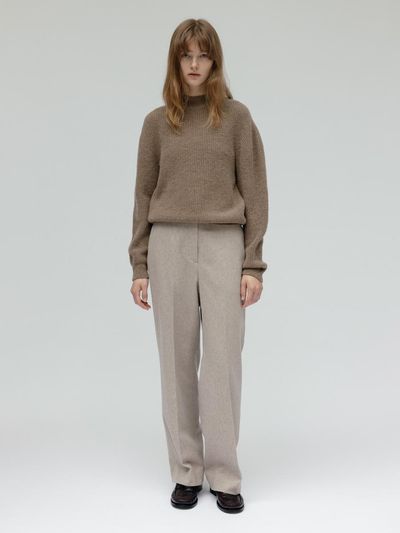 Carriere CLASSIC WOOL STRAIGHT PANTS