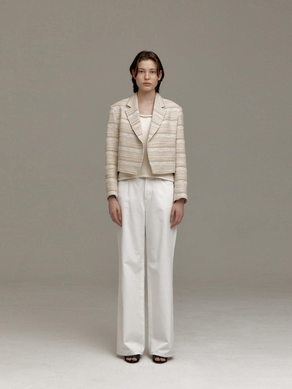 Carriere COTTON SEMI WIDE PANTS