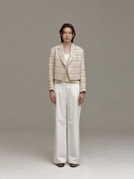 Carriere COTTON SEMI WIDE PANTS