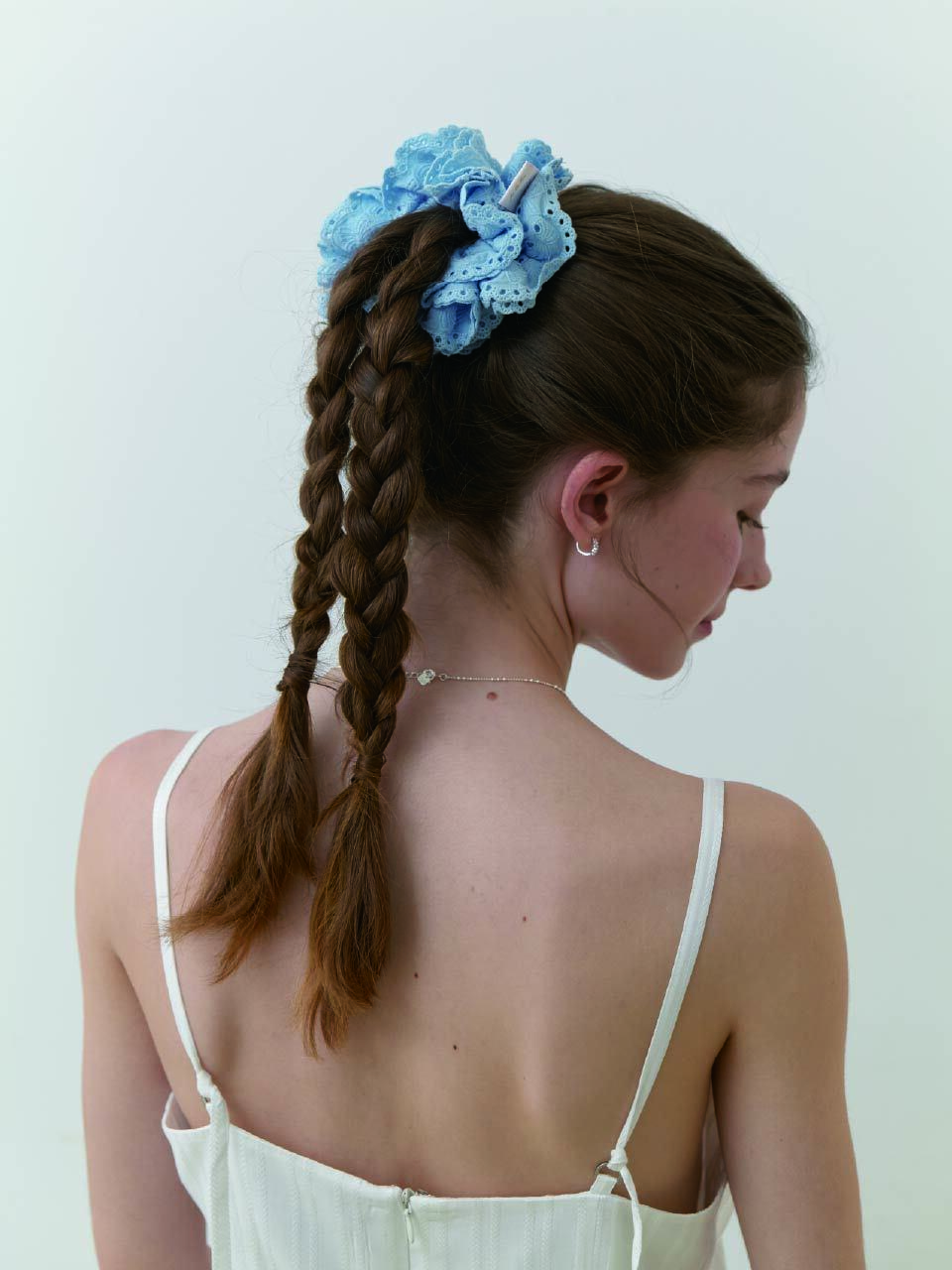 CARRY BARRETTE Carry Bralette Punching Lace Scrunchie