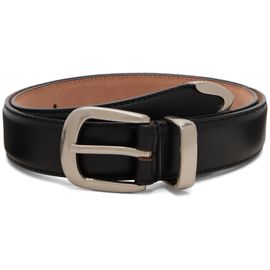 Carter Young Carter Young Black Narrow Western Belt