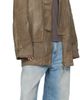 Carter Young Carter Young Khaki Waxed Newman Jacket - 4