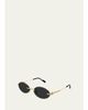 Cartier 53MM Oval Sunglasses - 2