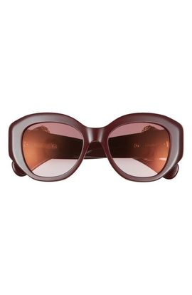 Cartier Cartier 53mm Gradient Butterfly Sunglasses
