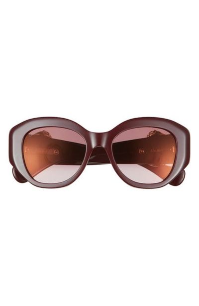 Cartier Cartier 53mm Gradient Butterfly Sunglasses