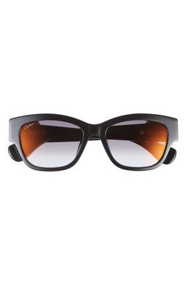 Cartier Cartier 55mm Square Sunglasses