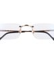 Cartier Cartier 56mm Frameless Rectangular Optical Glasses - 1