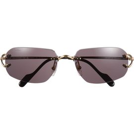 Cartier Cartier 58mm Frameless Rectangular Sunglasses