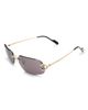 Cartier Cartier 58mm Frameless Rectangular Sunglasses - 2