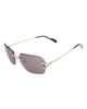 Cartier Cartier 59mm Frameless Rectangular Sunglasses - 2