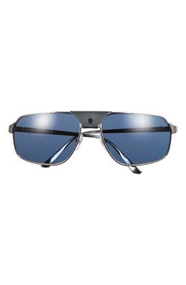 Cartier Cartier 64mm Oversize Navigator Sunglasses