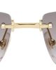 Cartier Cartier Gold Exception 'Clash de Cartier' Sunglasses - 1
