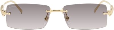 Cartier Cartier Gold Exception 'Clash de Cartier' Sunglasses