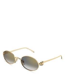 Cartier Cartier Oval Sunglasses, 52mm