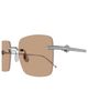 Cartier Cartier Square Rimless Sunglasses, 52mm - 3