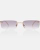 Cartier Eyewear Collection Cartier Eyewear Collection Clash De Cartier rectangular sunglasses - 1